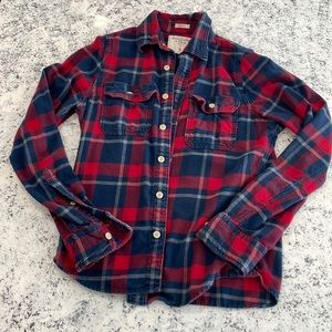 Abercrombie and fitch flannel shirt
